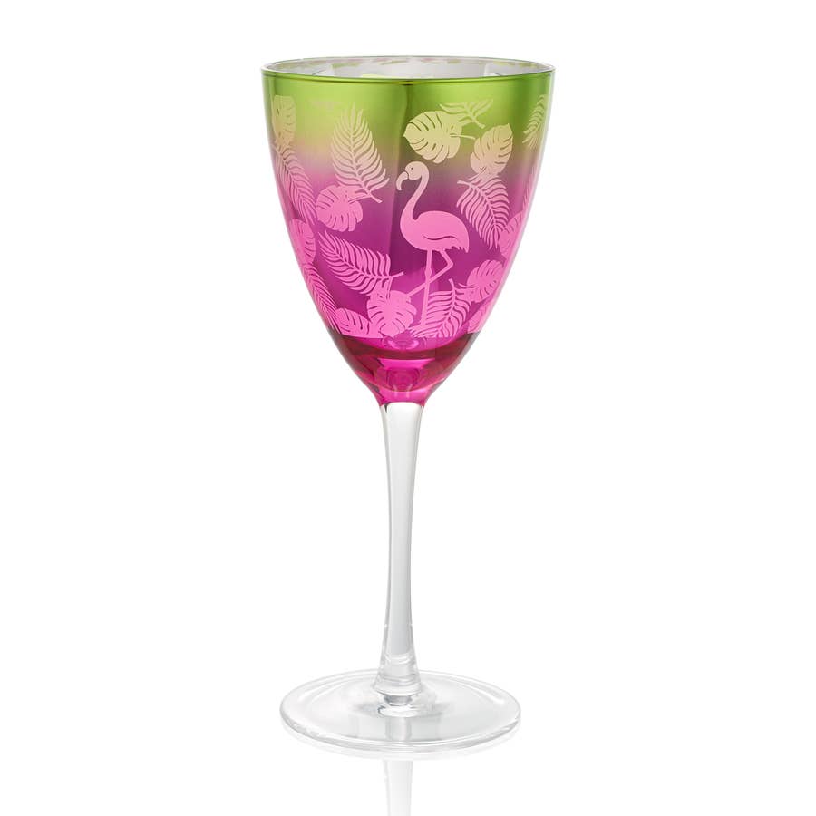 Dragon Glassware x Barbie Champagne Flutes, Pink and