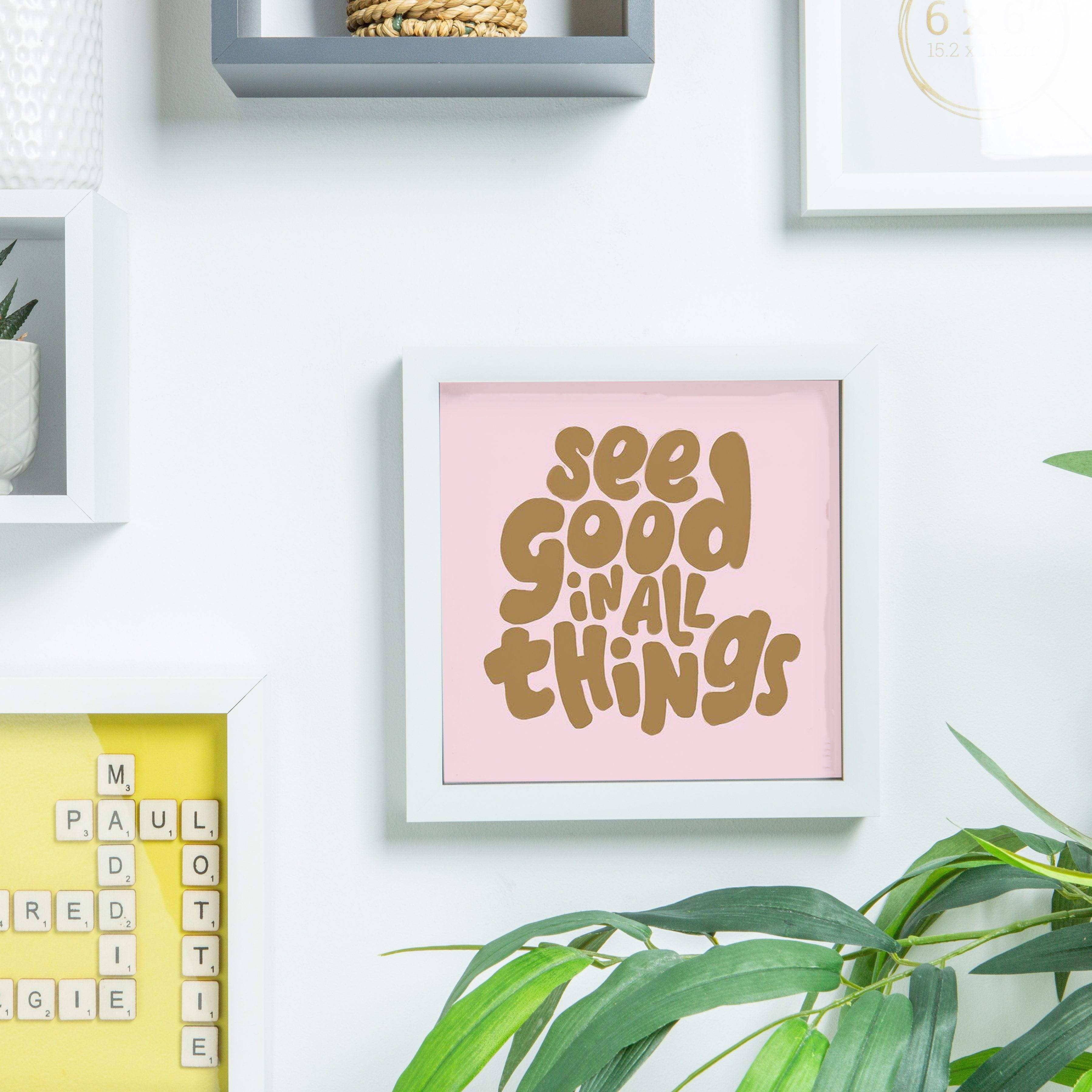 Rinkit Ltd - Wholesale Picture Frame - Nicola Spring Box Photo Frame - 8x8 - White1