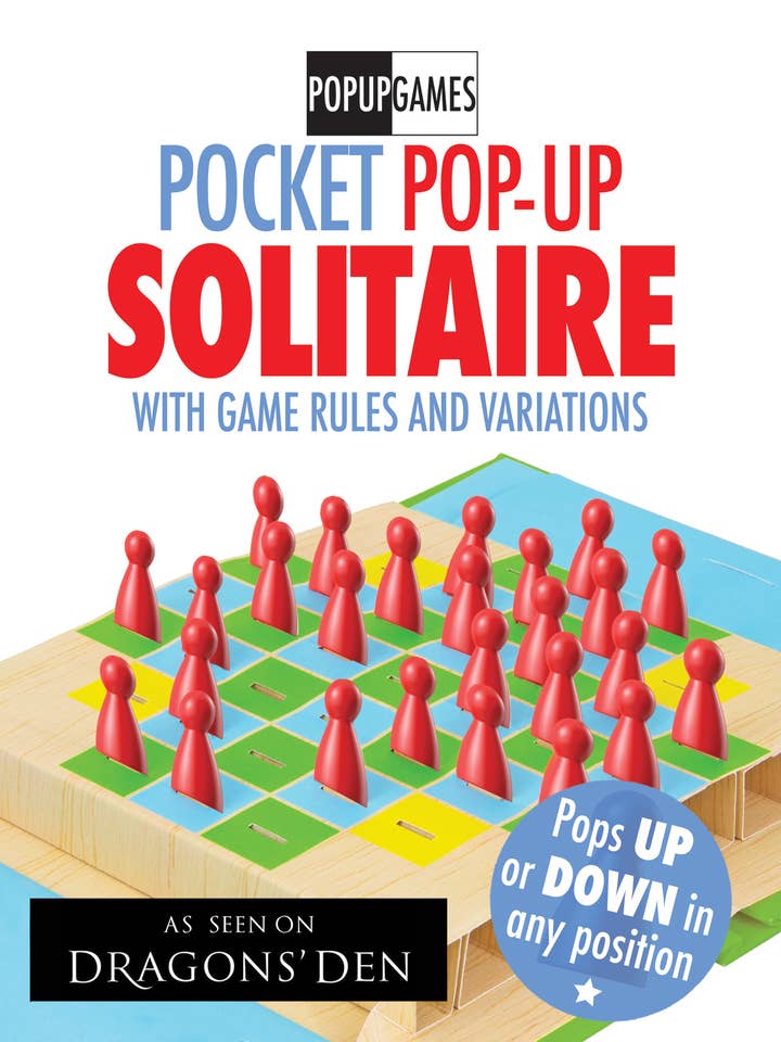 Pocket Pop Up Solitaire - Pop Up Spiele für den Großhandel von Bounce Sales & Marketing