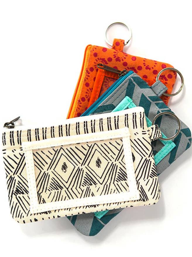 ID Case Zippered Pouch for wholesale by Fair Anita