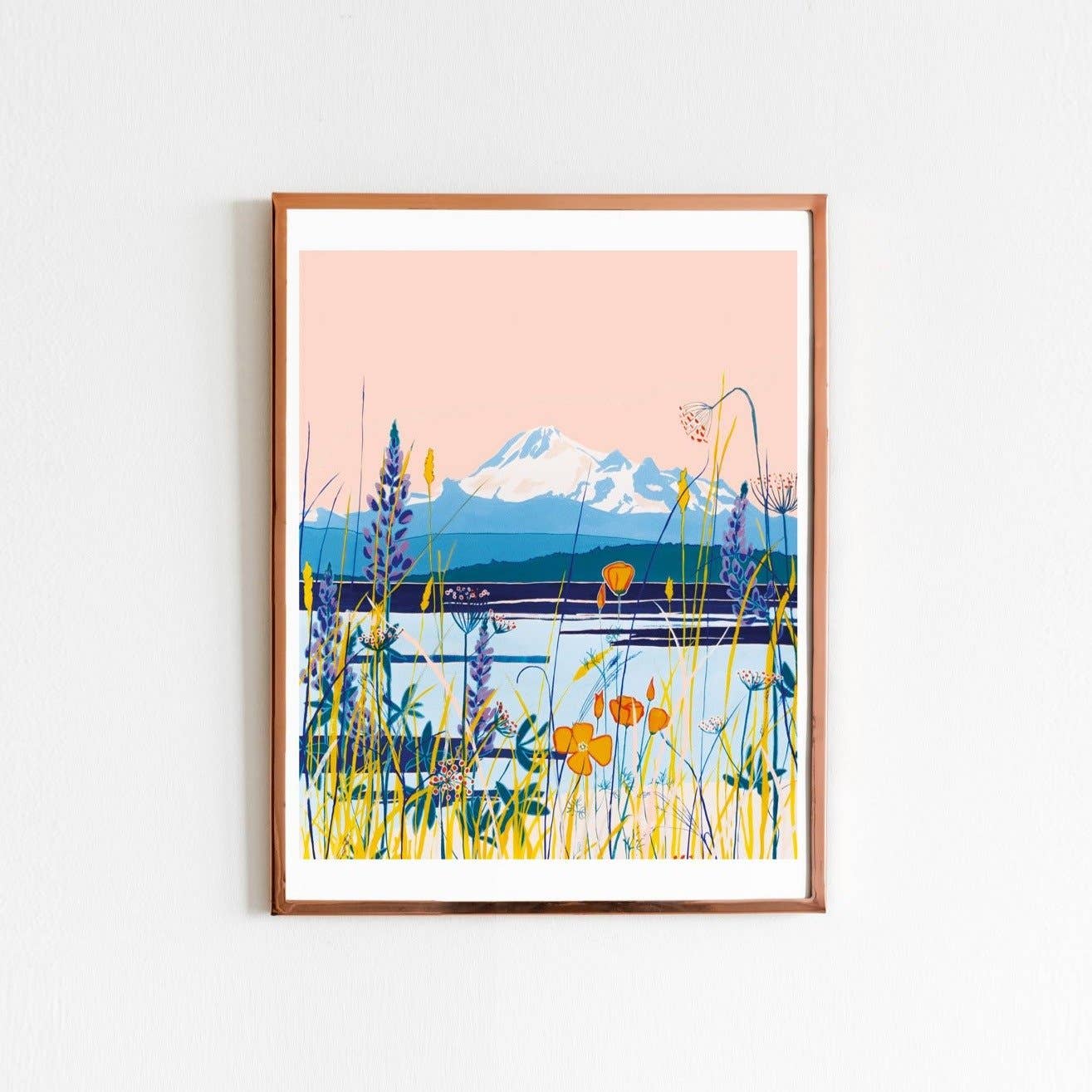 Lizz Miles Art - Wholesale Art Print - Wild Flowers