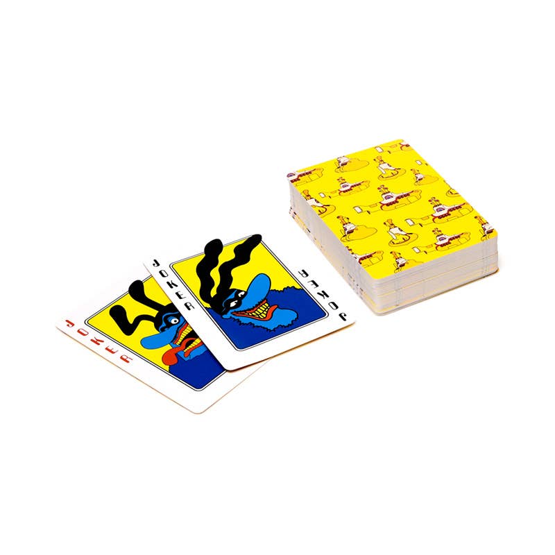 Puckator Ltd - Vente Jeu de cartes - Jeu de cartes standard The Beatles Yellow Submarine2