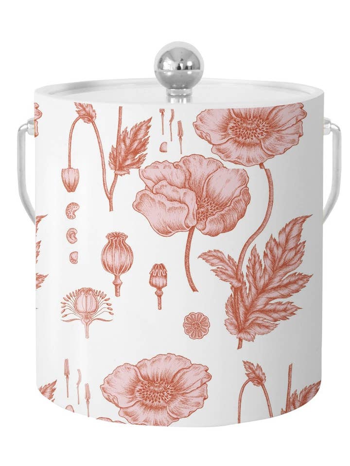 Poppy Ice Bucket for wholesale by Katie Kime