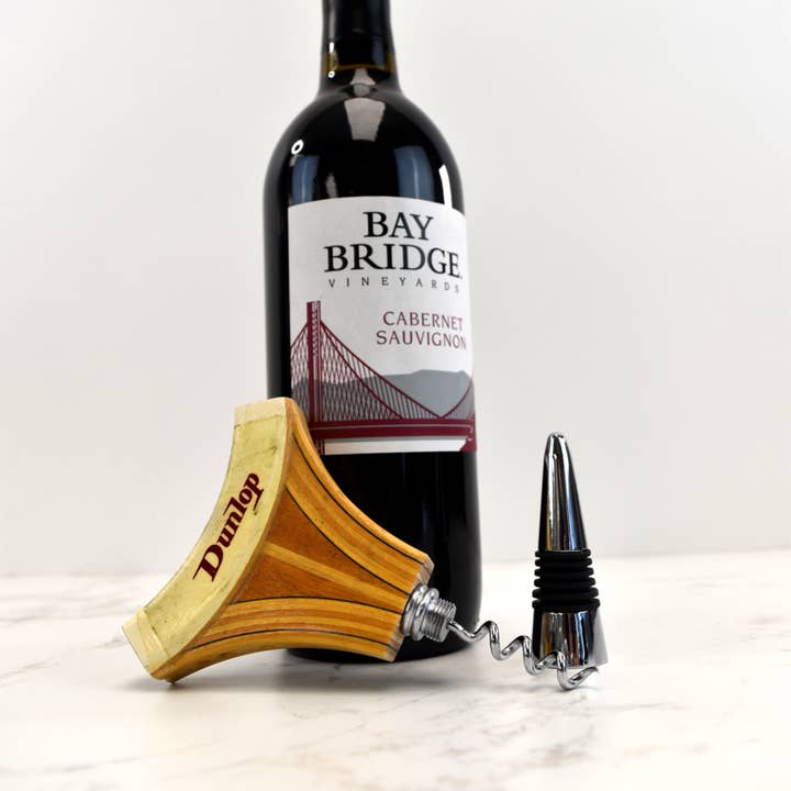 Racquet Inc - Wholesale Bottle/Wine Opener - Antique Wooden Tennis Racquet Wine Bottle Opener3