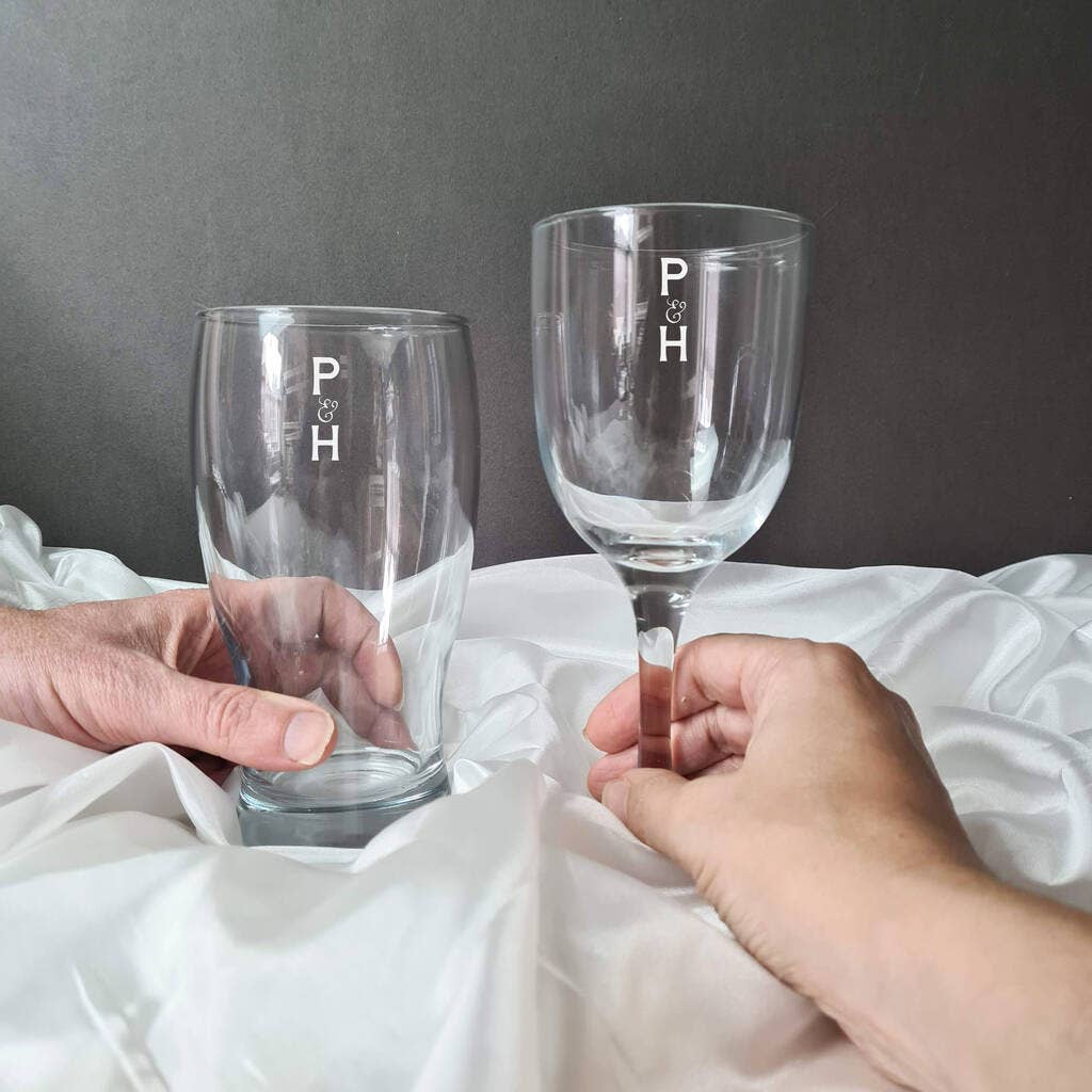 Afewhometruths - Vendita all'ingrosso Bicchieri da vino - Coppia di occhiali personalizzati per anniversario5