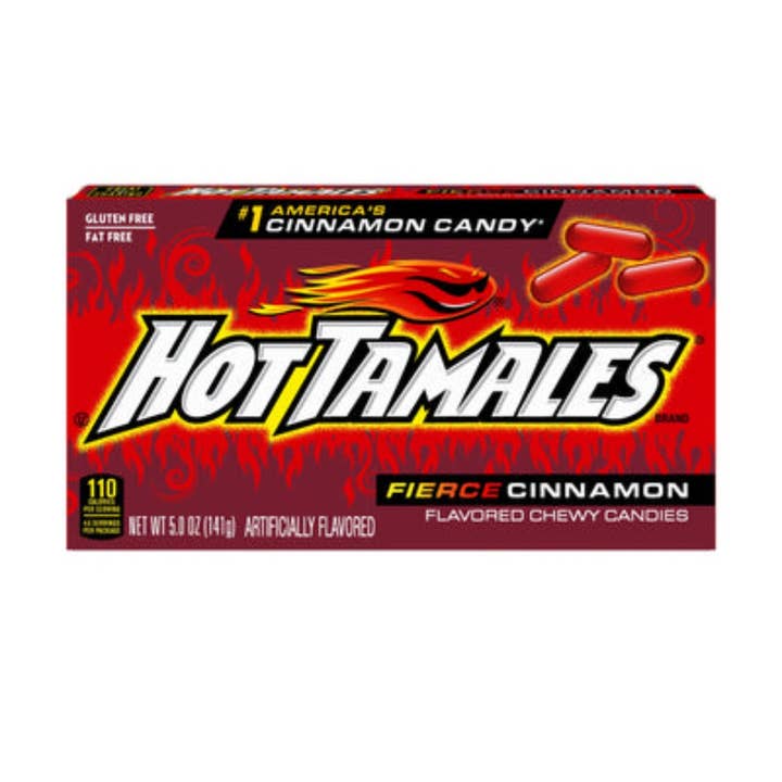 I Got Your Candy – wholesale Boiled sweets – Hot Tamales Fierce Cinnamon 5oz - 12ct