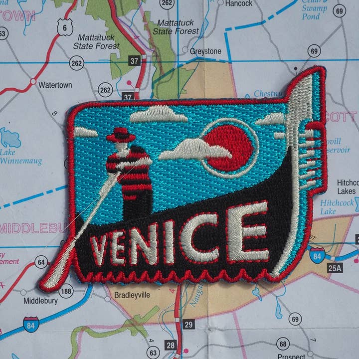 Venedig Italien Patch för wholesale av Vagabond Heart