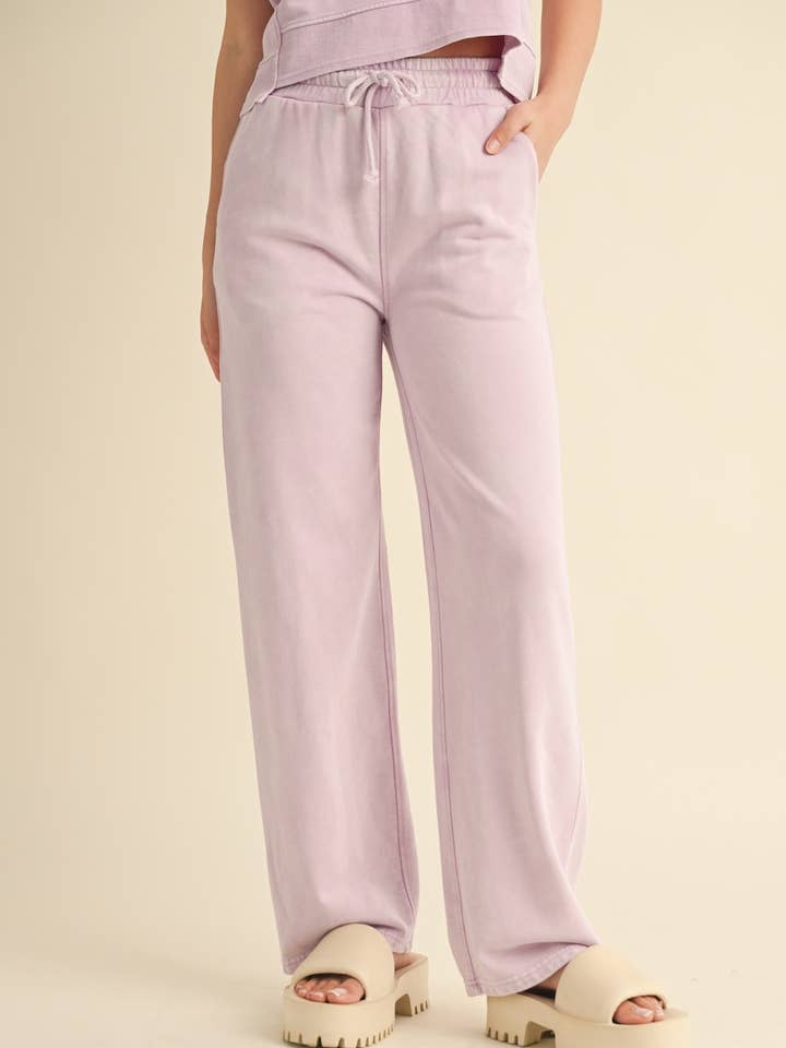 KIMBERLY C - Wholesale Pants - Women's - Mineral Wash Pants1