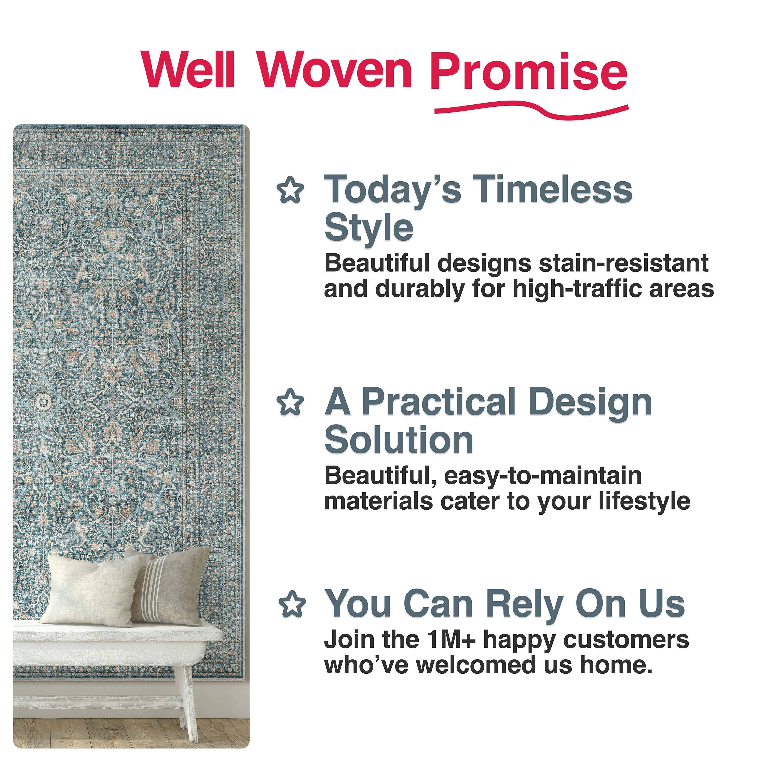 Well Woven - Wholesale Area Rug - Isolde Vintage Persian Oriental Flat-Weave Rug35