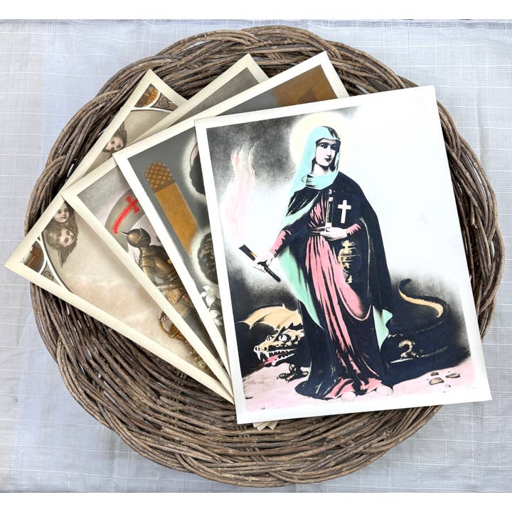 Tesoros Trading Company - Venta al por mayor Ilustración - Registro de imágenes religiosas antiguas, México