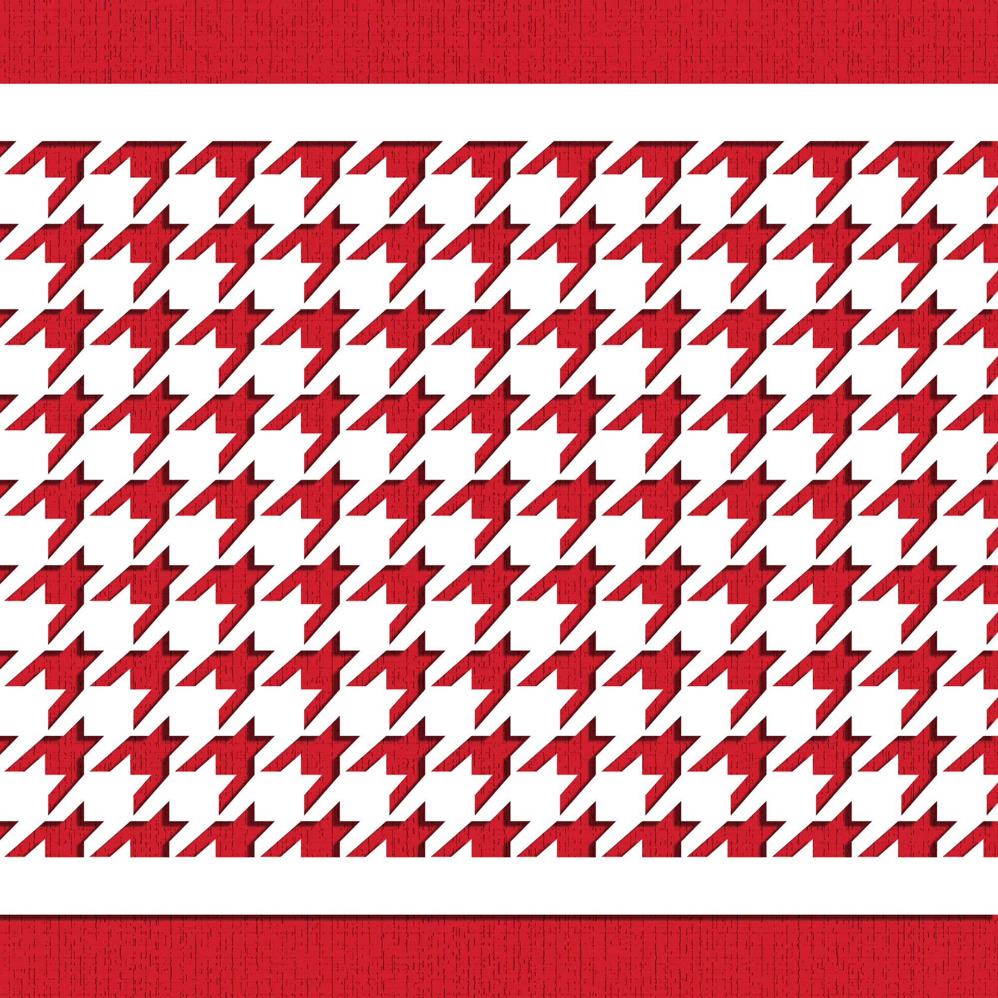 Designer Stencils – Utensílio para artesanato por atacado – Estêncil de bolo Houndstooth1