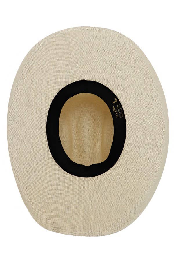 Cap Zone - Vente Chapeau de cowboy – unisexe - Chapeau de cowboy en paille Vaquero Western Original5