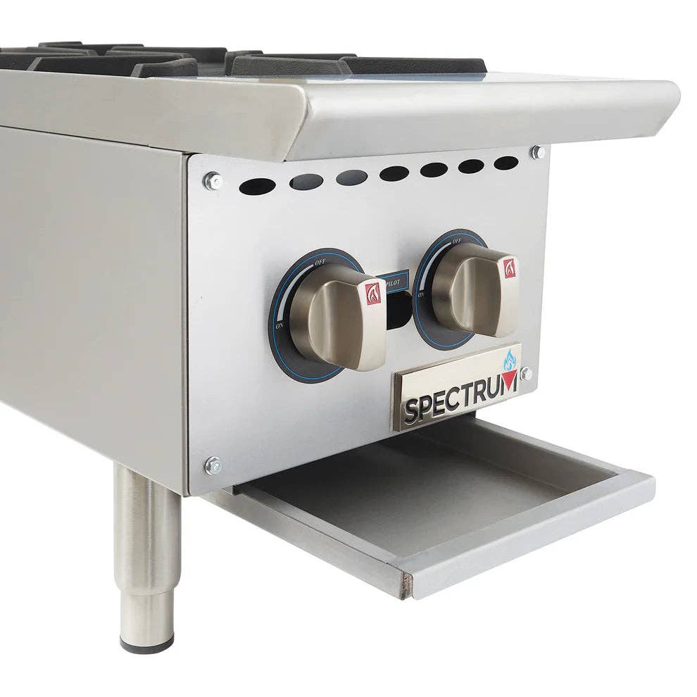 EcoQuality – wholesale Kitchen appliance – NGHP-2-6, 12" to 36", 2-6 burner, Natural Gas Hotplate5