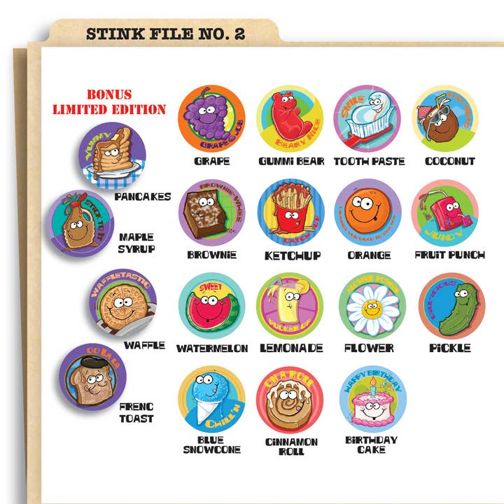 JFL Enterprises - Wholesale Sticker - Kids & Baby - Pickle Scratch-N Sniff Sticker2