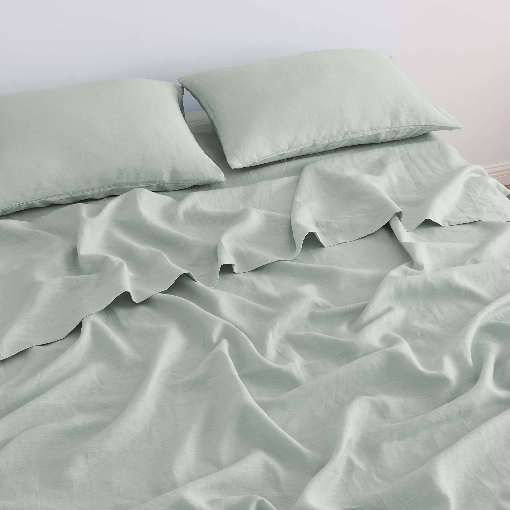 BH Collective - Wholesale Bedding Pillowcase/Sham - 100% European Flax Linen Pillowcase Set3