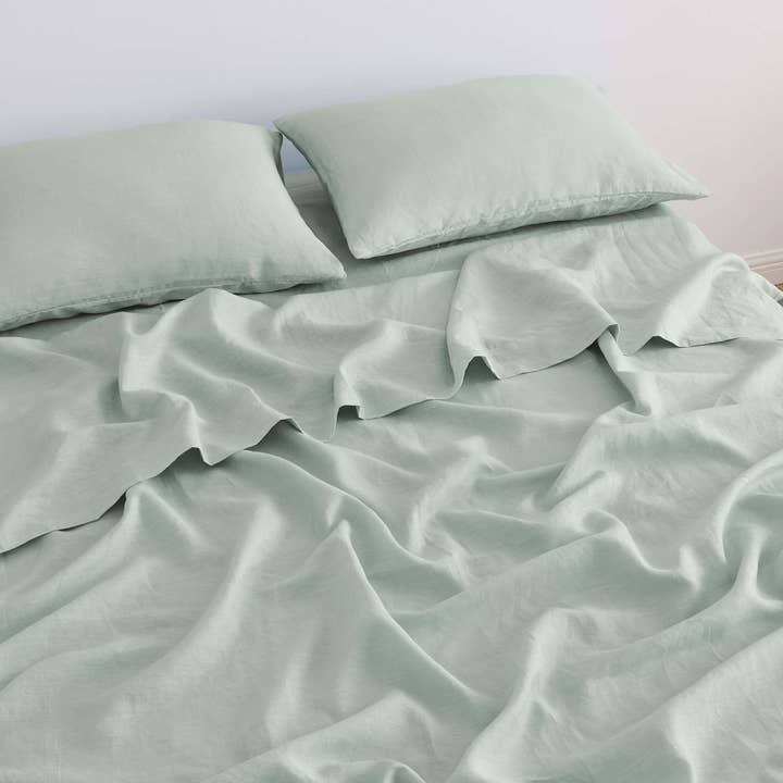 BH Collective - Wholesale Bedding Pillowcase/Sham - 100% European Flax Linen Pillowcase Set3