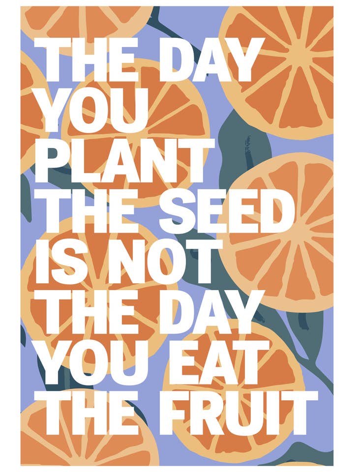 Eat the Fruit Art Print for wholesale by STUDIO DIMANCHE