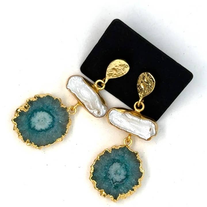 Gabrielle Statement Earrings for wholesale by Gemajesty Jewellery