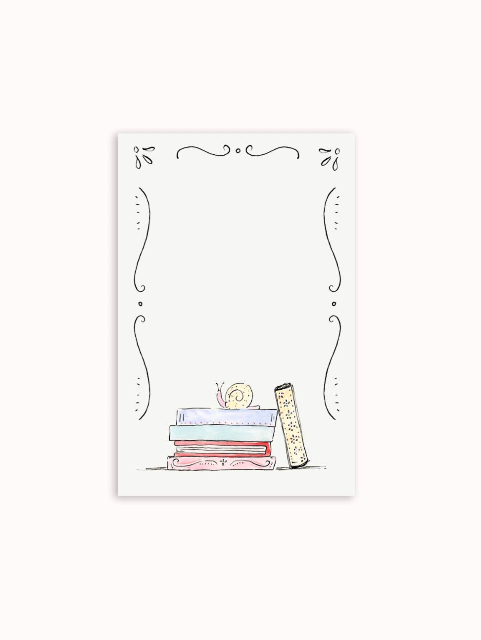 Sarah Writes In Ink - Wholesale Notepad - Stack of Books Notepad