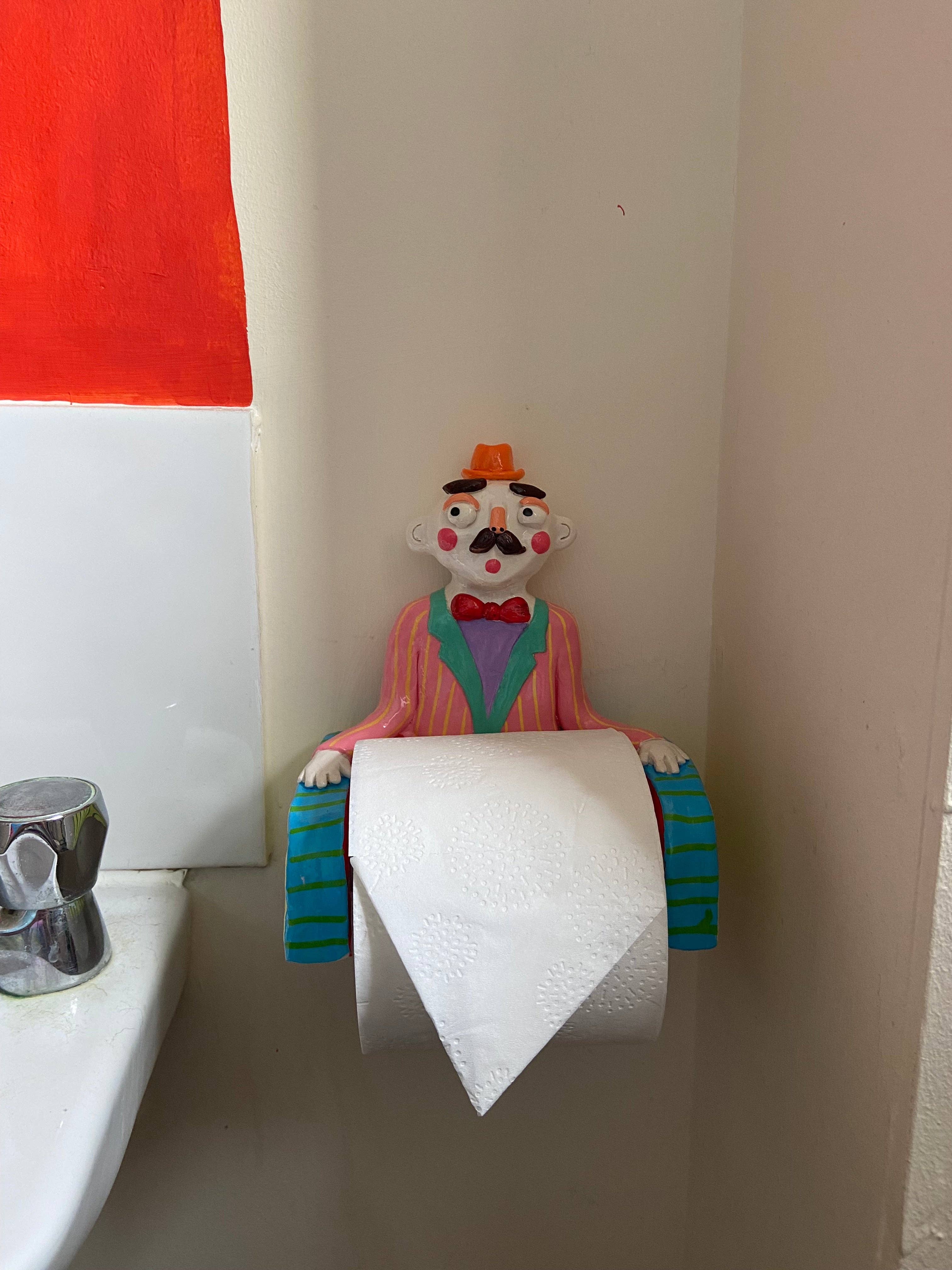 PonkyWots – wholesale Toilet paper holder – 'Barnaby' The PonkyWot Butler Toilet Roll Holder13
