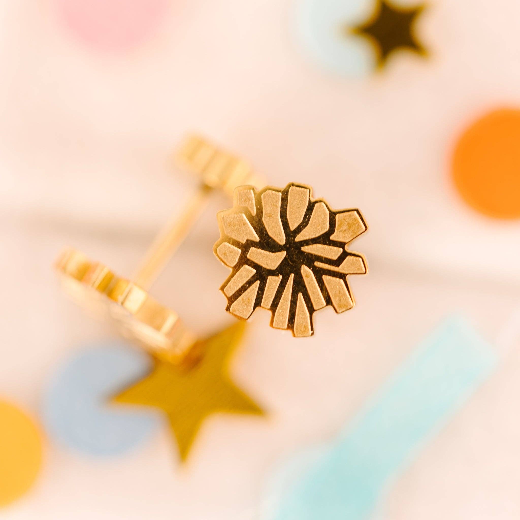 Pierced Co - Wholesale Stud/Post Earrings - Pom Poms1