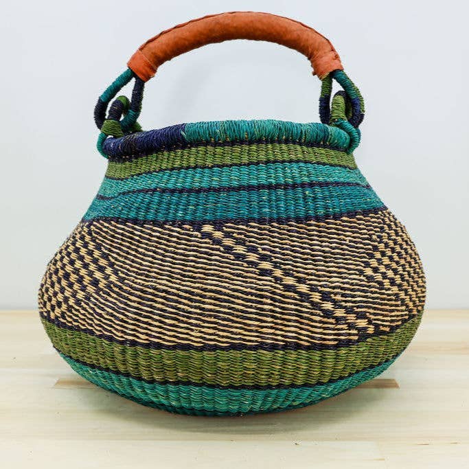 Gitzell FairTrade - Wholesale Basket - Market Basket, Pot2