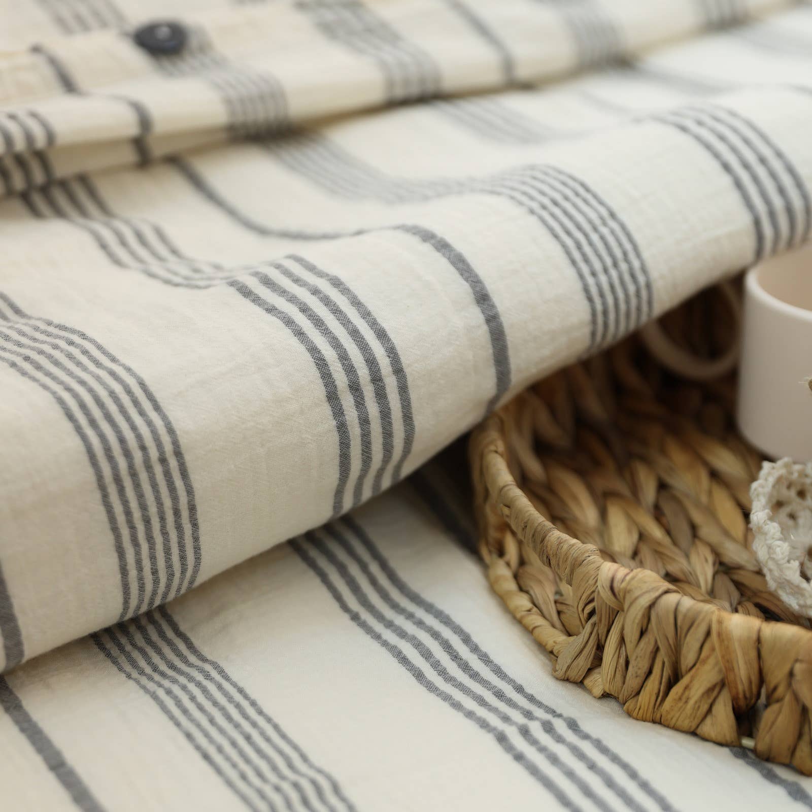 Naturloom - Wholesale Bedding Set - GOTS Certified Organic Muslin Duvet Cover Set Natural Color7