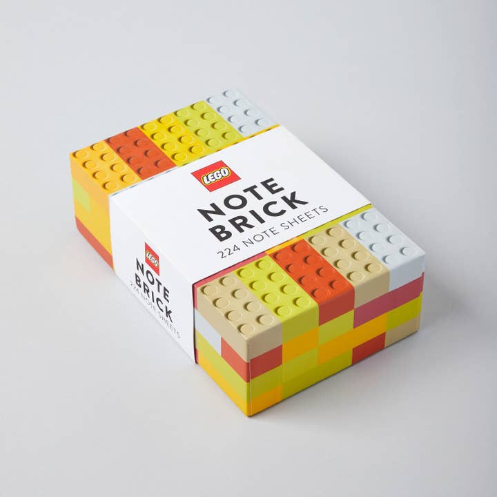Chronicle Books - Wholesale Notepad - Lego Note Brick (Yellow-Orange)7
