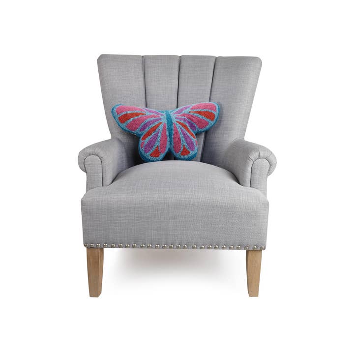 Peking Handicraft - Wholesale Throw/Decorative Pillow - Butterfly Shaped Hook Pillow