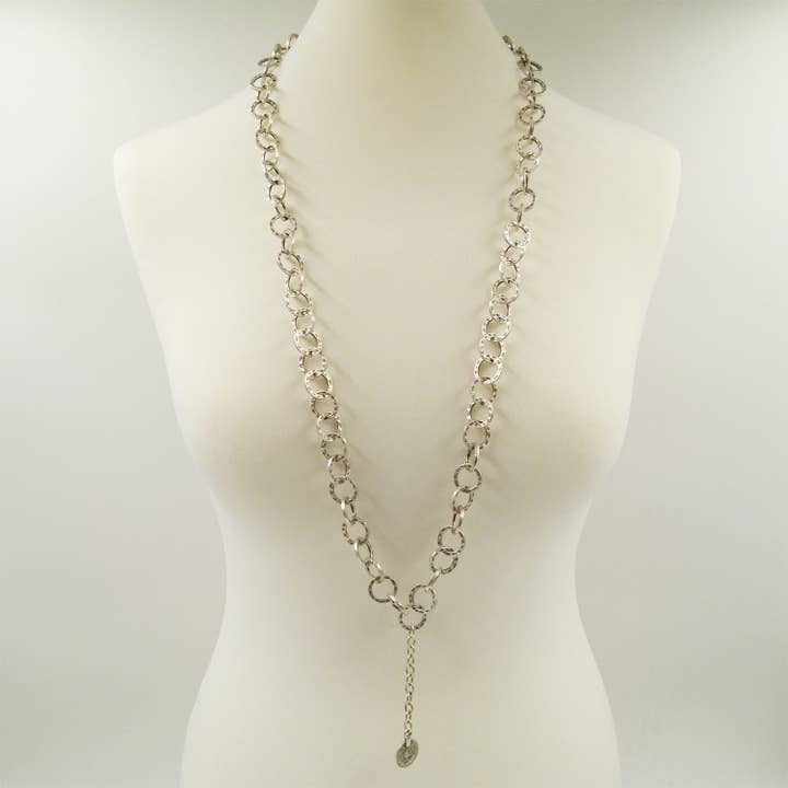 Fijne dubbele laag ronde schakelketting voor wholesale door Tempest Designs