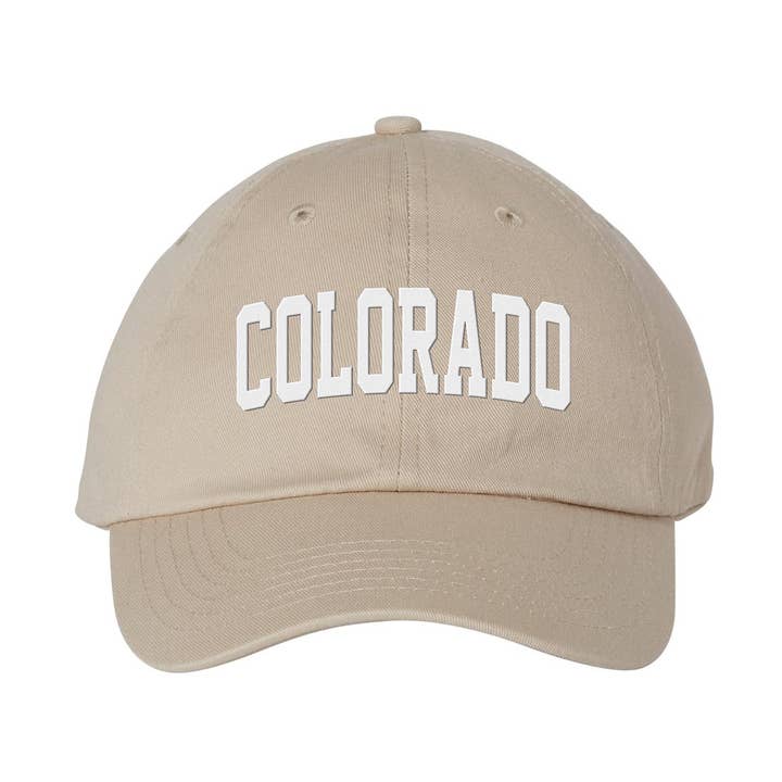 Lucky Luna Apparel - Wholesale Baseball Cap - Unisex - Block Colorado Embroidered Dad Hat0