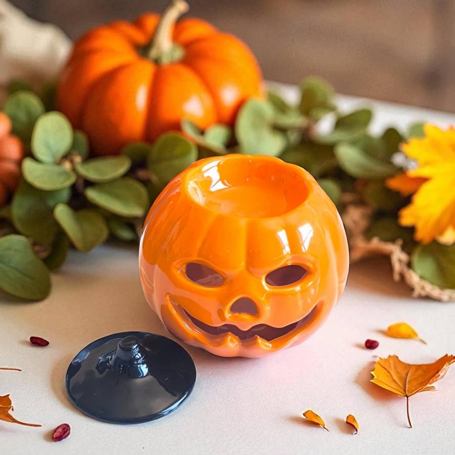 Zen'Arôme - Wholesale Oil Warmer - Ceramic Pumpkin Incense Burner – oils, wax & fragrance2