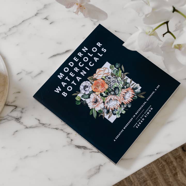 Paige Tate & Co. - Wholesale Arts & Entertainment Book - Modern Watercolor Botanicals: A How-to Guide for Watercolor1