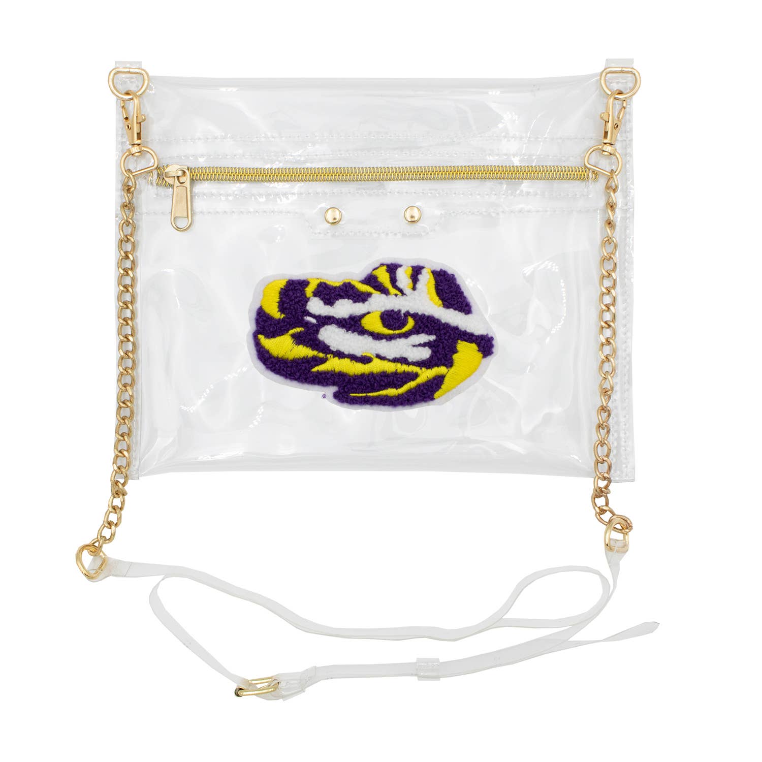 Capri Designs - Wholesale Crossbody Bag - Women's - VARSITY PATCH FLAT CROSSBODY18