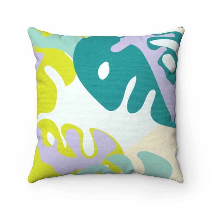 Monstera Throw Pillow for wholesale by DANESSA