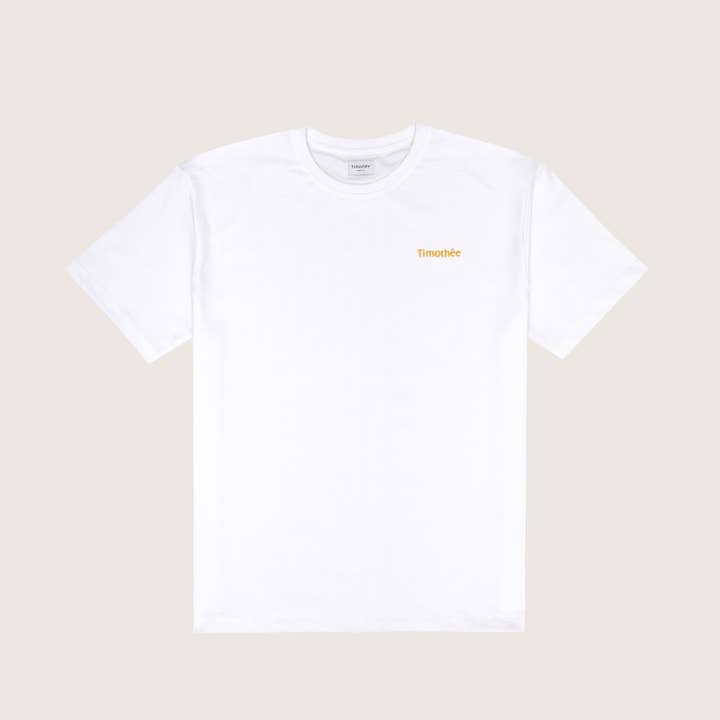 T-shirt Timothée à manches courtes Honey Gold pour la vente par Timothée Paris