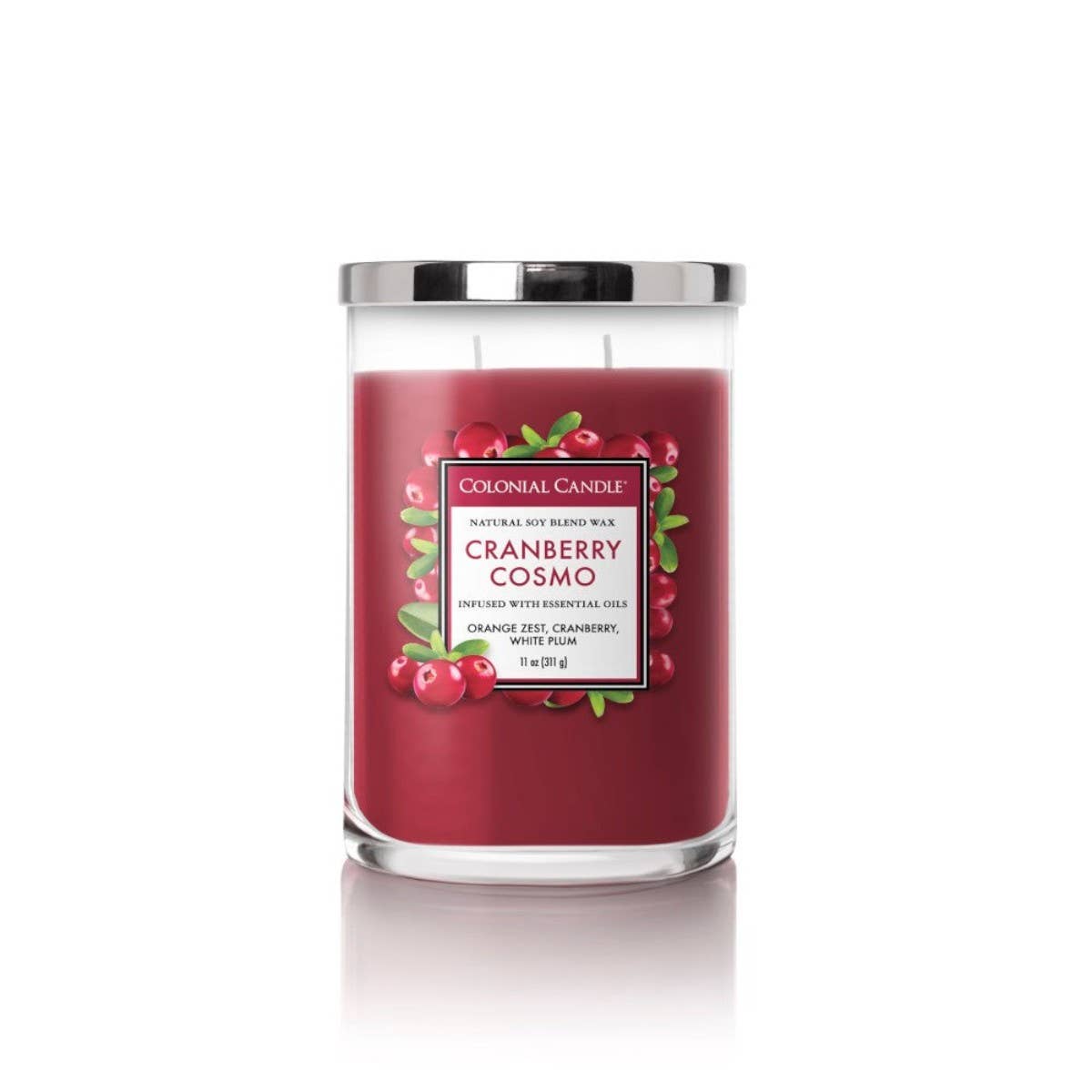 Colonial Candle DE - Wholesale Jar/Filled Candle - Cranberry Cosmo 311G Scented Candle0