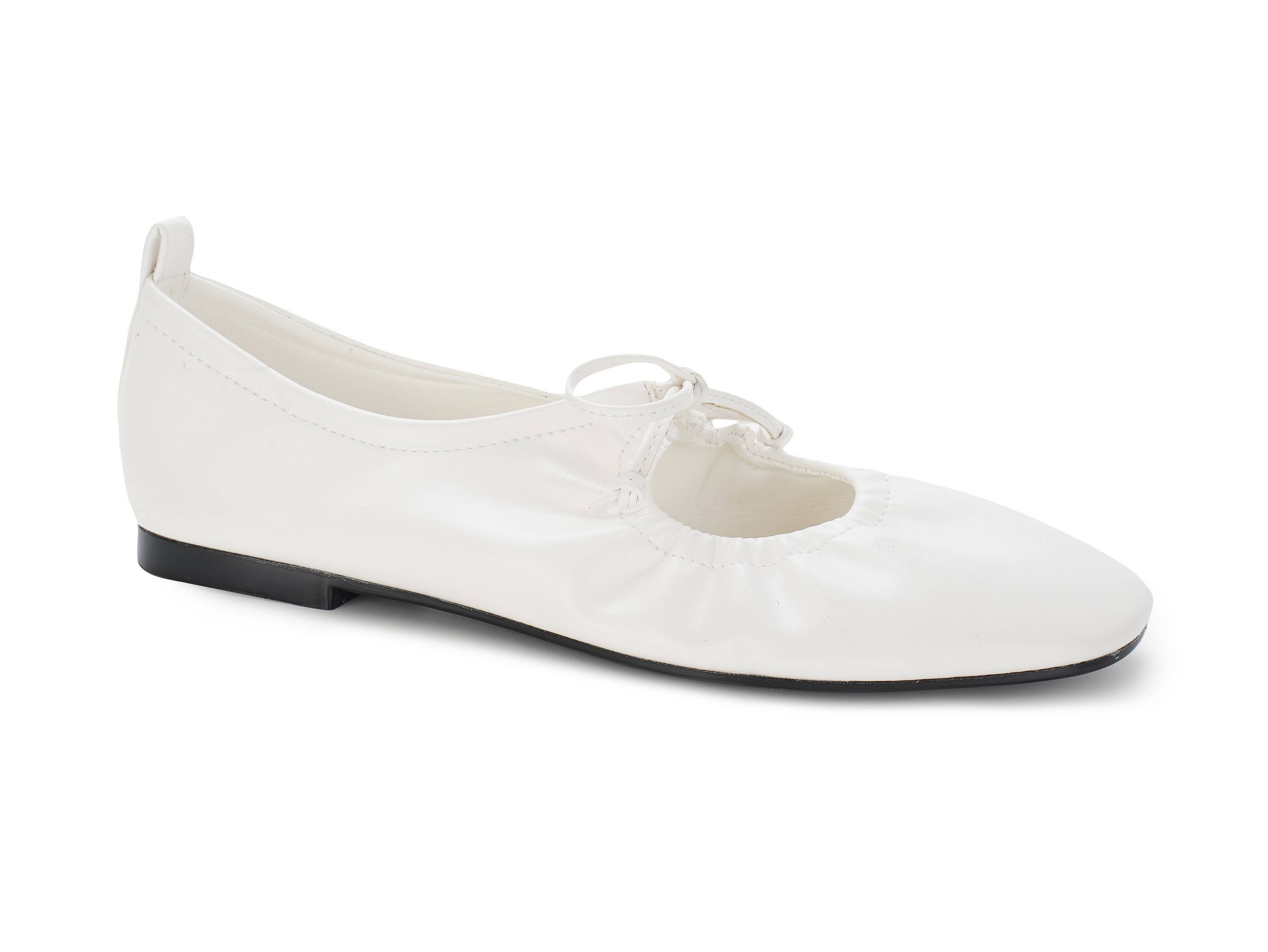 C'M PARIS – Sapatos rasos por atacado – Bailarina Flexível com Atacadores Decorativos 83244