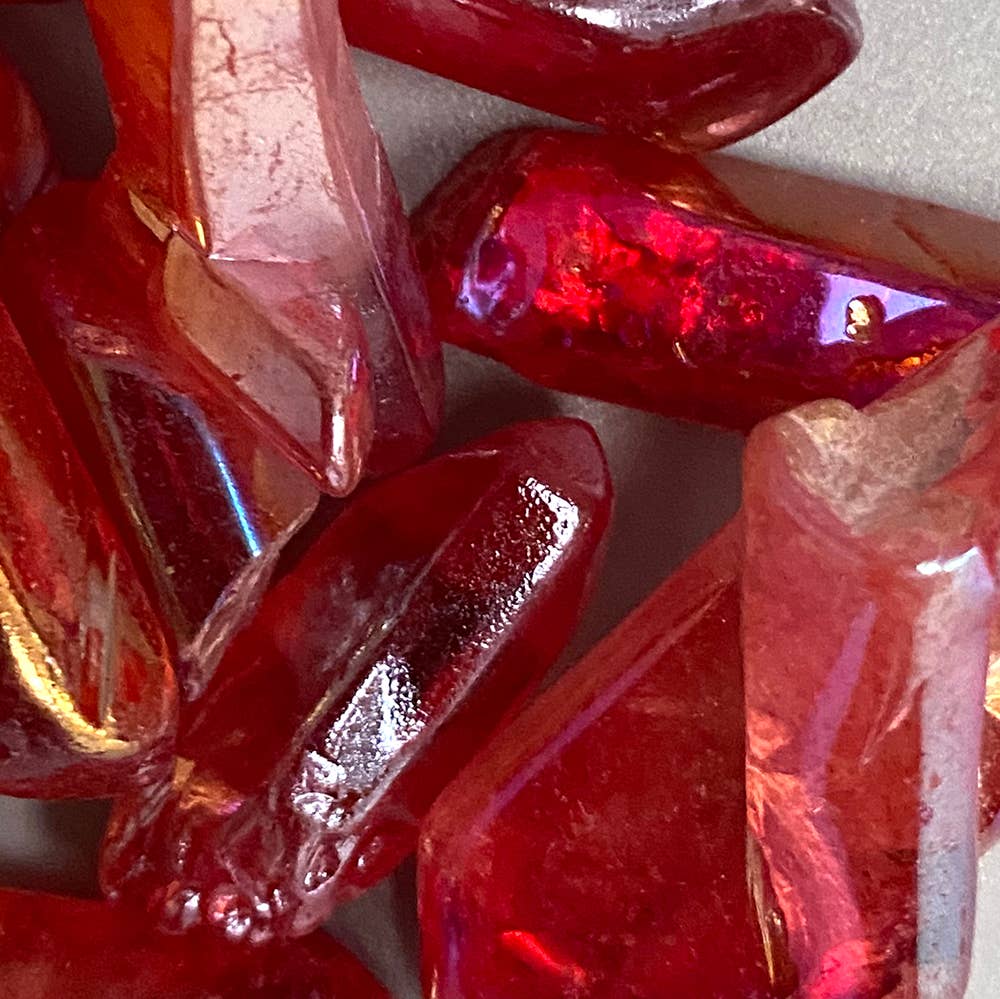 VIE – wholesale Spiritual stone/crystal – Electroplated Quartz Points, 2-3cm, Single10