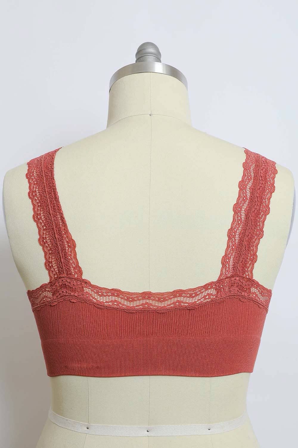 Leto Accessories - Wholesale Bralette - Women's -  Plus Size Lingerie: Lace Padded Bralettes 🔥4