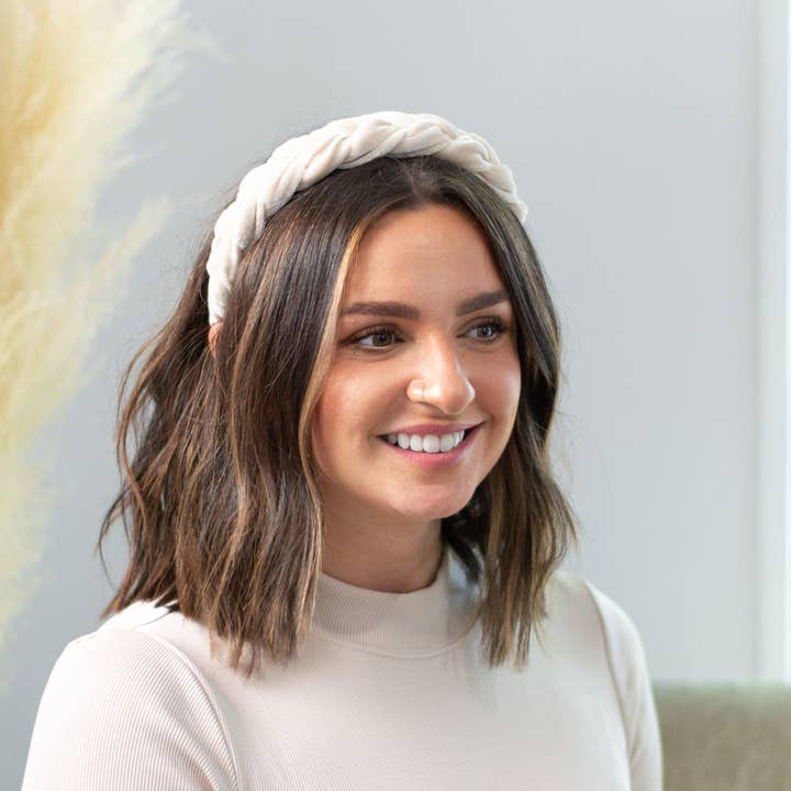 Femme Faire - Wholesale Fashion Headband - Women's - Braided Headband - Velvet Headband - Women's Headband4