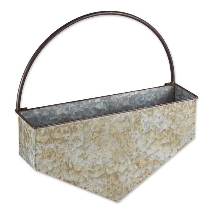 Diamond Galvanized Wall Planter for wholesale by Welcome Home Unbeatable Deals