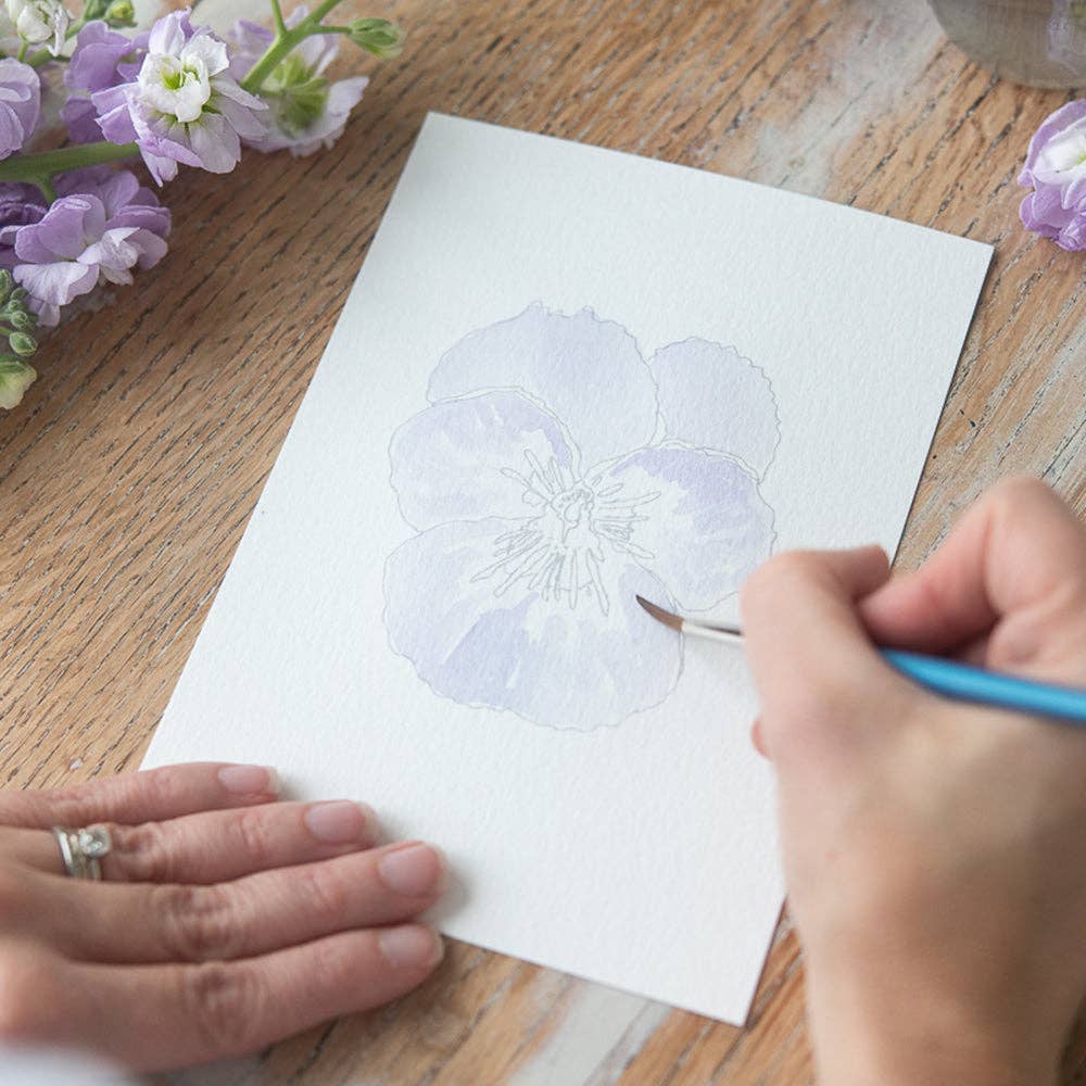 Finding Silver Pennies - Vendita all'ingrosso Pennello per vernice/cera - Set di pennelli ad acquerello5