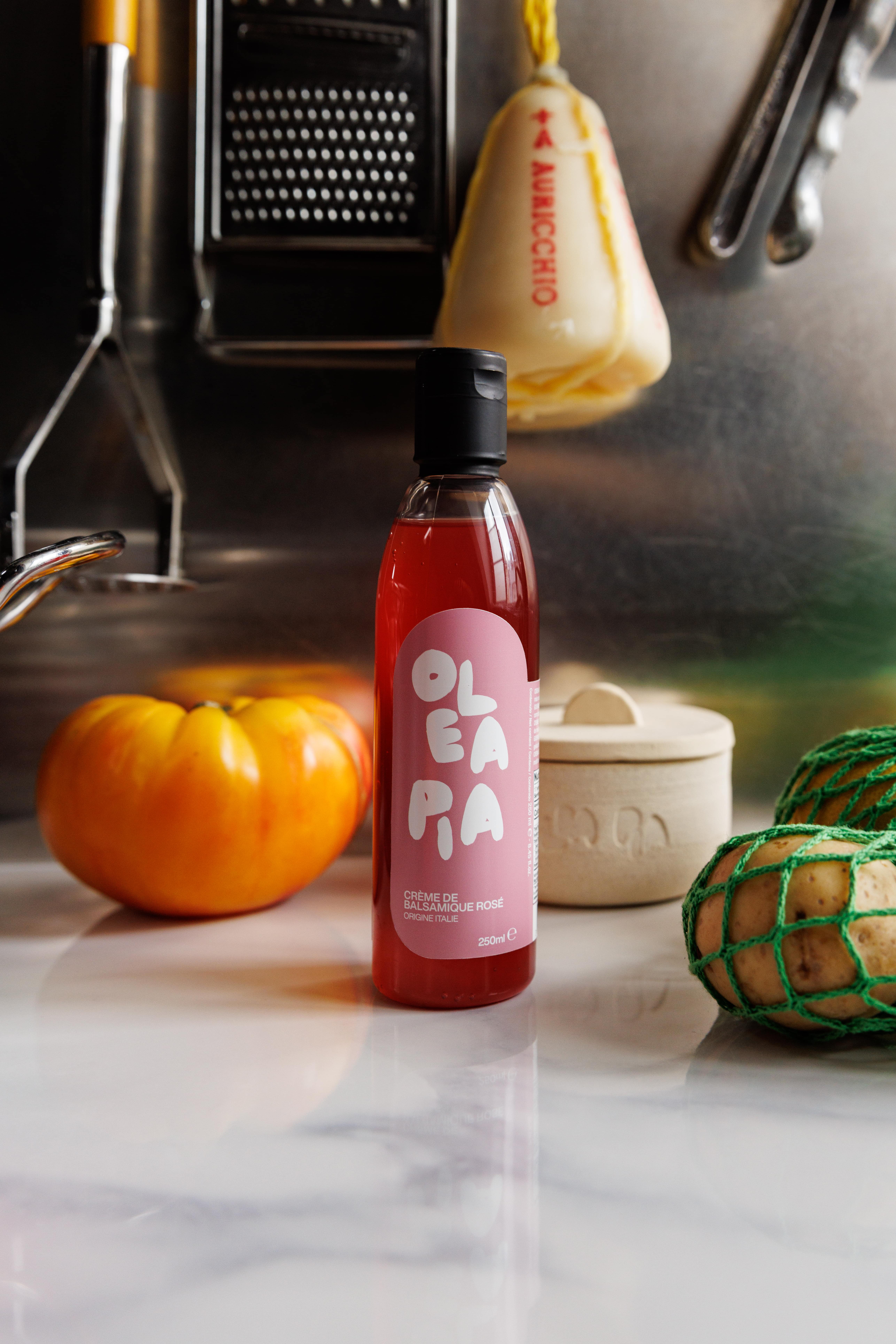 OLEA PIA - Vendita all'ingrosso Aceto - Crema all'aceto balsamico rosa 250ml