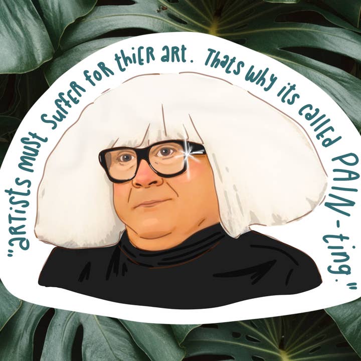 Cocollama Design - Vente Autocollant - Autocollant d'artiste Frank Reynolds - Vinyle autocollant C'est toujours ensoleillé2