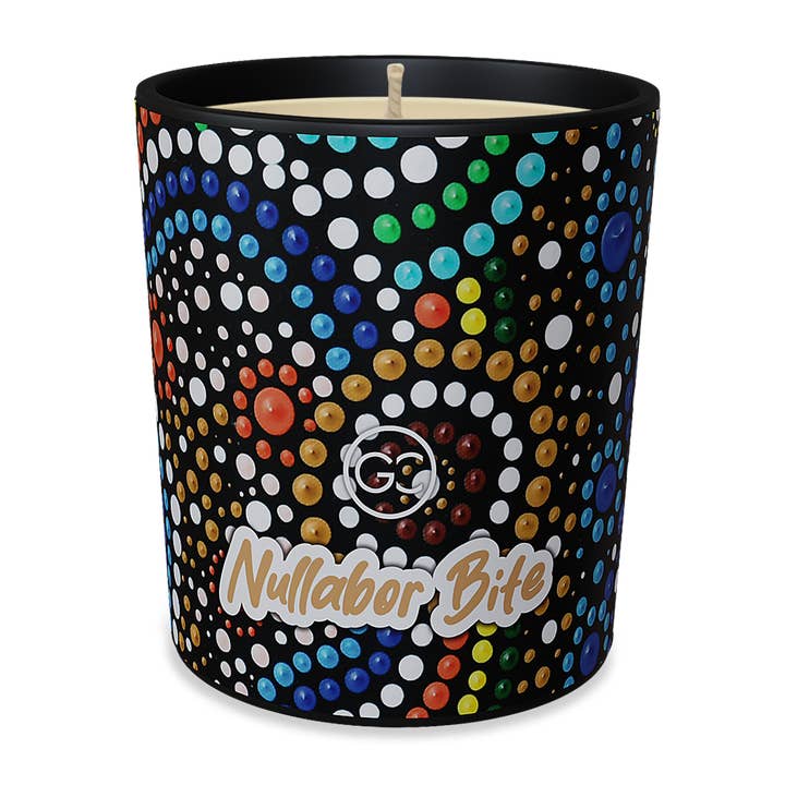 Glow Collection - Wholesale Jar/filled candle - Nullarbor Bite - Quandong, Bergamot & Orange Scented Soy Paraffin Candle 40hr Burn2