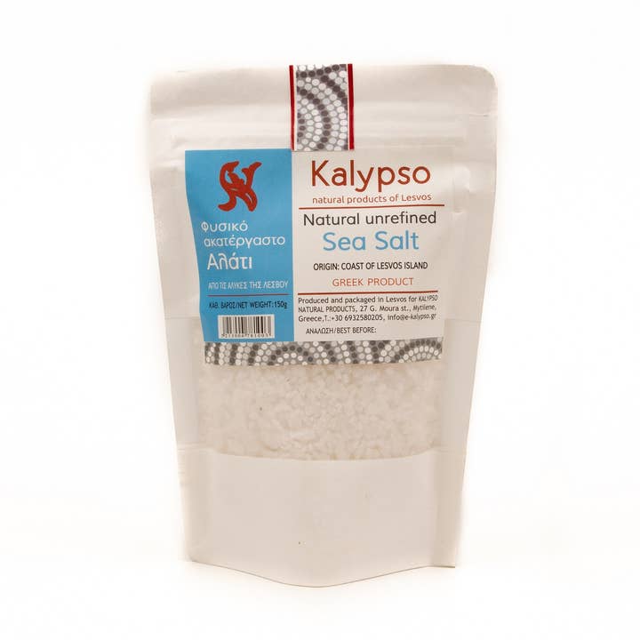 Natural Unrefined Sea Salt From Lesvos Island for wholesale by Kalypso-Natural products