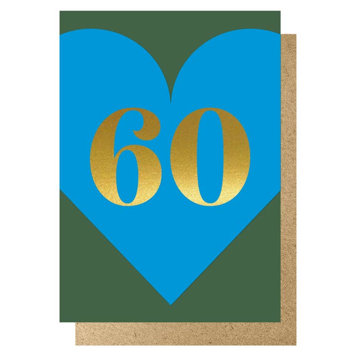 Heart age 60 for wholesale by Lucky Ink