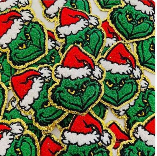 The Crafty Engineer – wholesale Lapp – Chenille-julpatchar - Grinch2