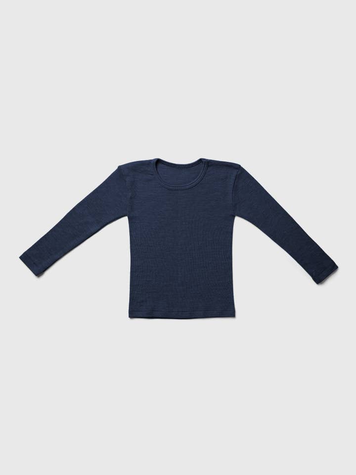 MINI LILA - Wholesale T-Shirt - Kids - Organic Merino Wool and Silk Kids Shirt4